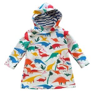 Toddler Dinosaur Tunic Dress Cover Up - Similar to Mini Boden - No Size